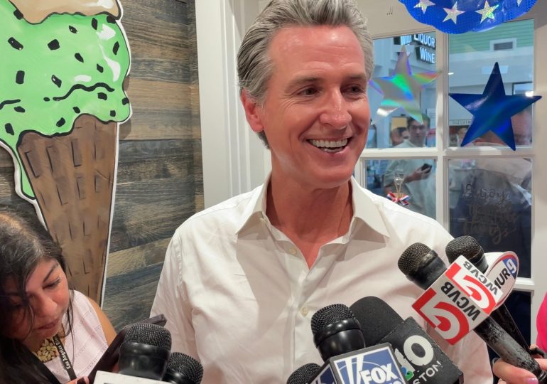 Biden surrogate Newsom says calls by Democrats for president to step aside ‘not helpful’