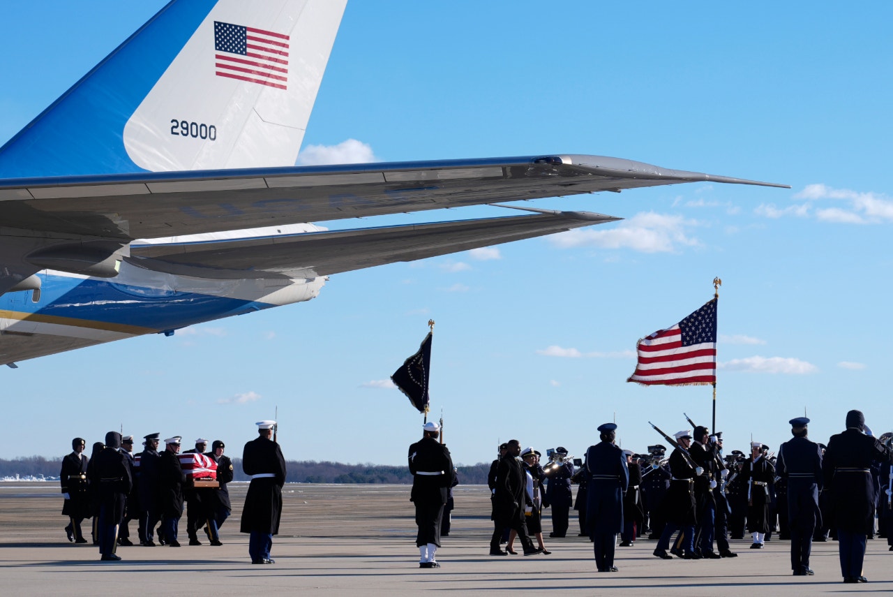 An ‘extraordinary man’: Former President Carter lies in state at Capitol